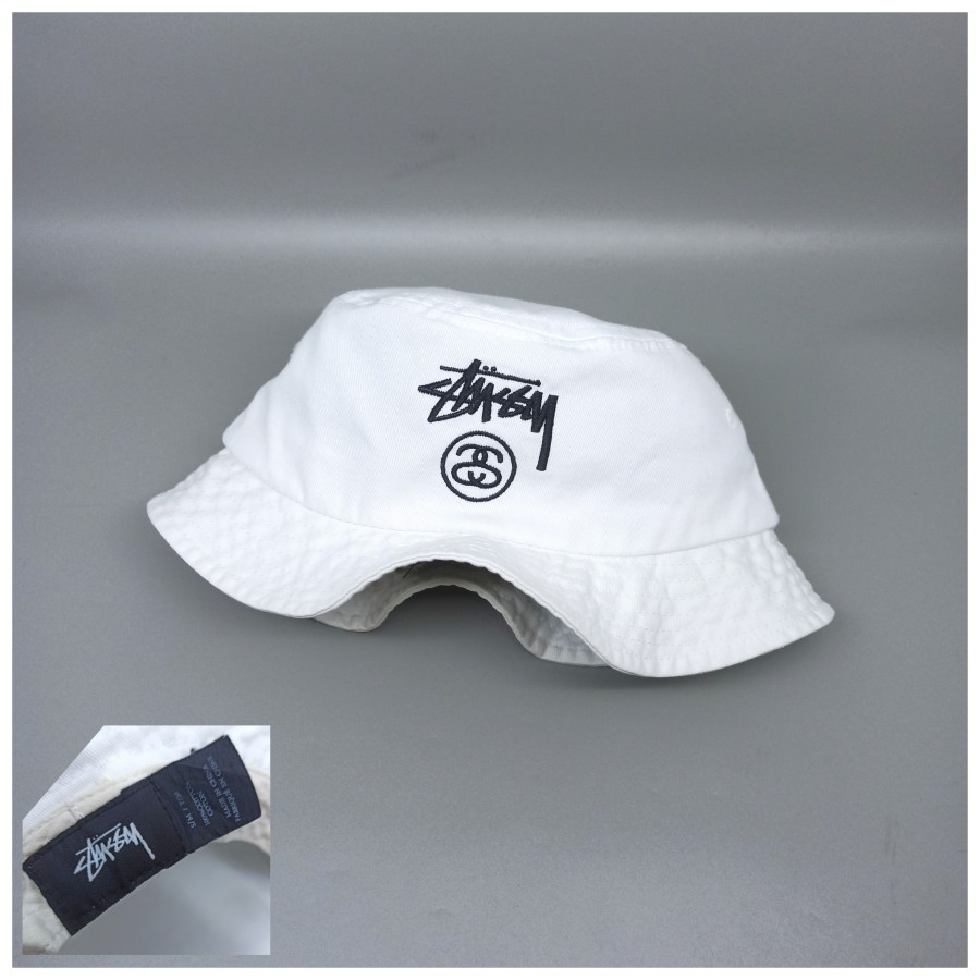 Topi Stussy Bucket Hat Second Preloved Original 756