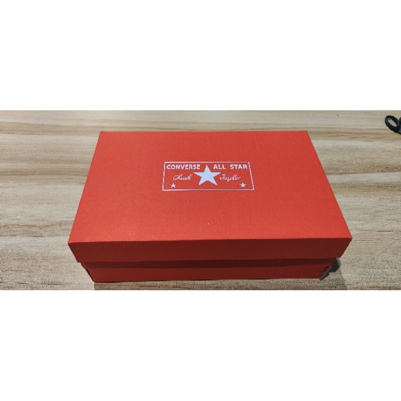 Box Sepatu Converse 70s Origin Orange Made In China