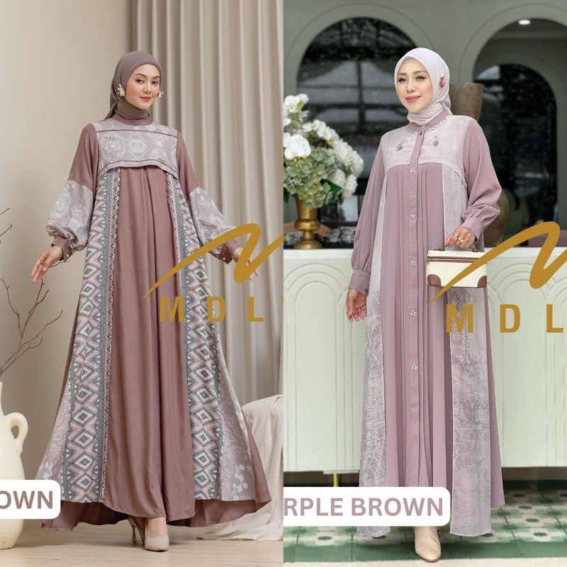 ZULFA DRESS MDLY | SYAZA DRESS MDLY | HAZRA LUX DRESS MDLY | DRESS PREMIUM WANITA | DRESS CANTIK KEK