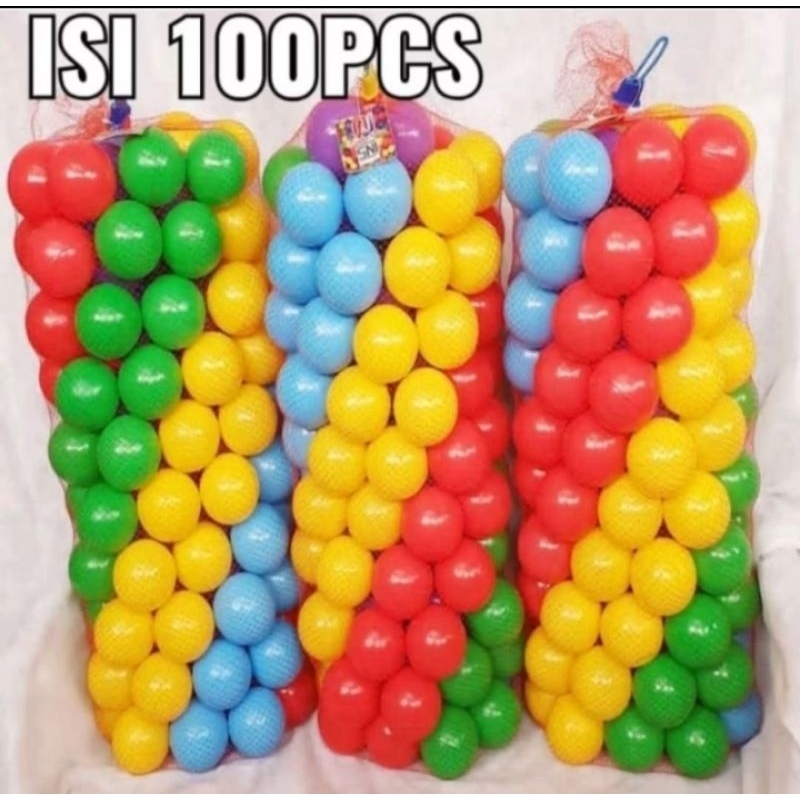 BOLA MAINAN ISI 100 PCS SNI #MAINAN BOLA ISI 100 PCS