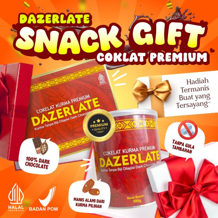 

Gift Snack Coklat Premium untuk Oleh Oleh (100% Dark Chocolate No Sugar)