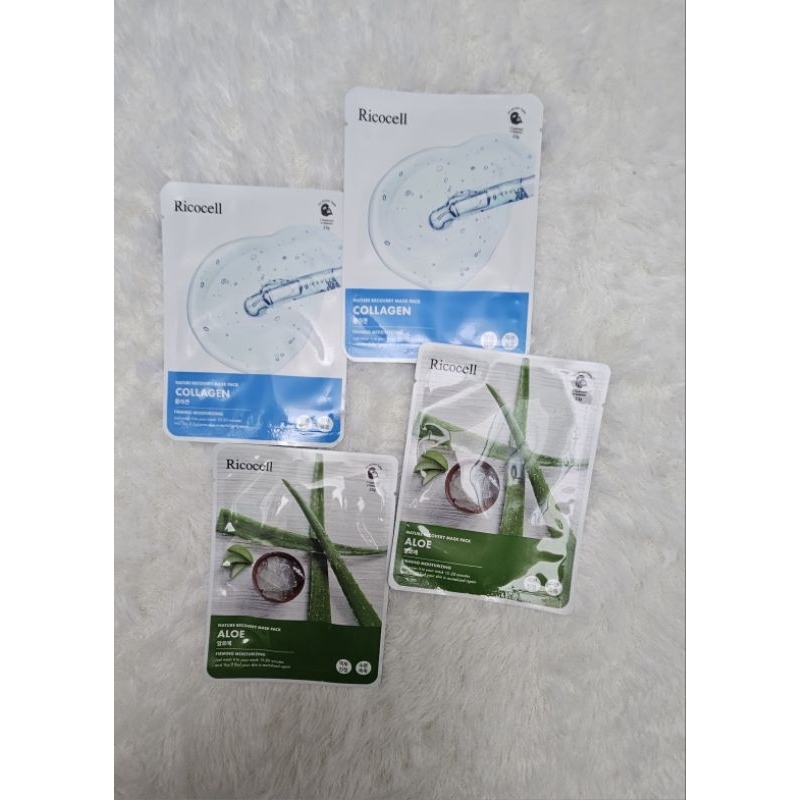 Masker Wajah Ricocell made in korea | masker wajah | produk korea