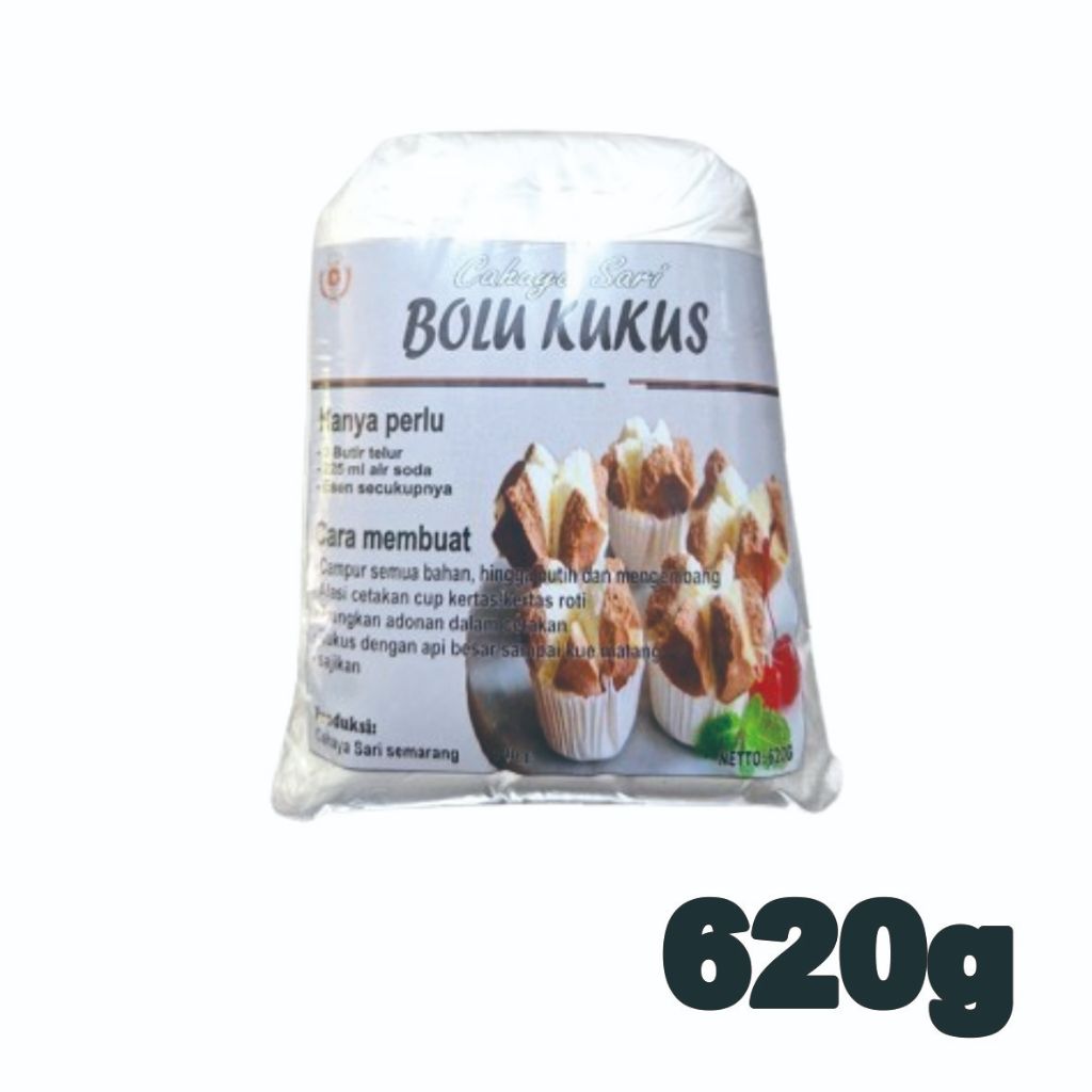 

ADONAN PREMIX INSTAN BOLU KUKUS CAHAYA SARI - 620 GRAM