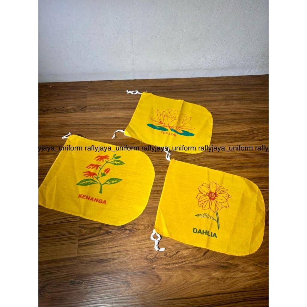 Bendera Regu Pramuka - Bendera Regu Tumbuhan - Bendera Regu Hewan - Bendera Pramuka