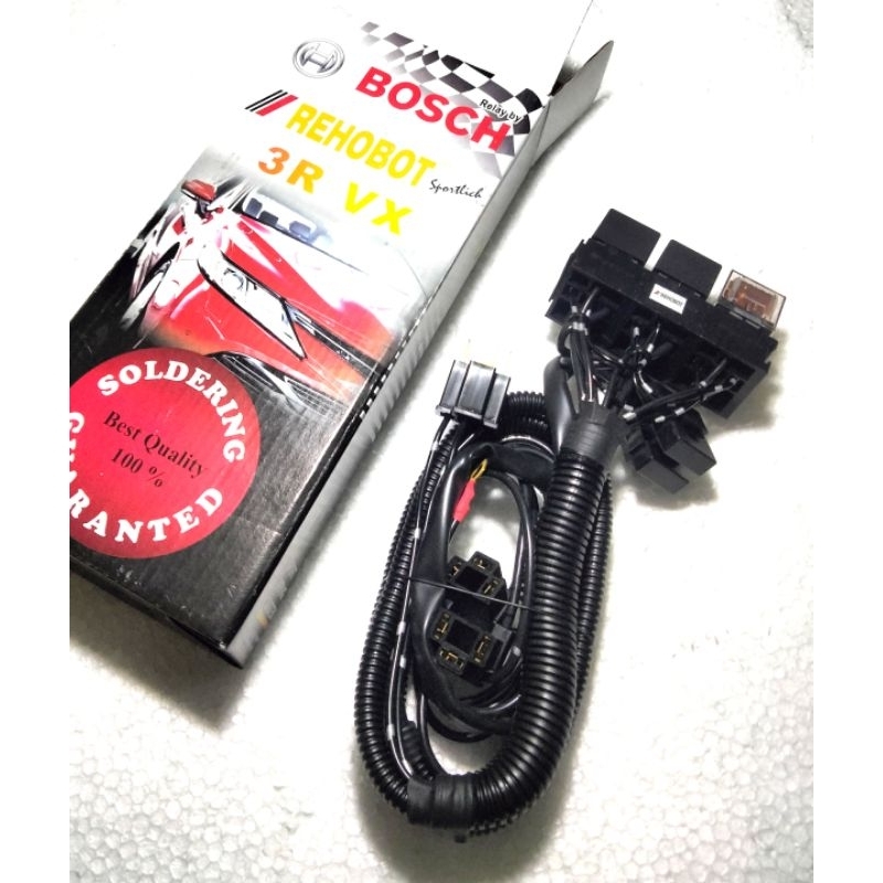Kabel Set Lampu 3 Relay VX Rehobot Bosch