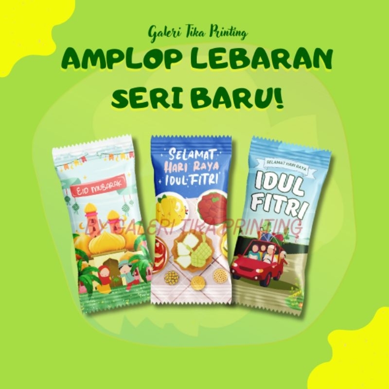 

(isi 1000pcs) AMPLOP PERMEN LEMBARAN ANGPAO LEBARAN IDUL FITRI PAKET USAHA ANGPAO UANG THR IDUL FITRI PARCEL SNACK HARI RAYA by Galeri Tika Printing