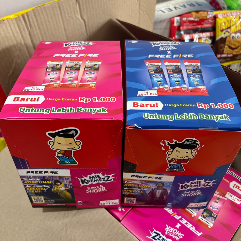 

Mie Kremezz shake & shorr Box