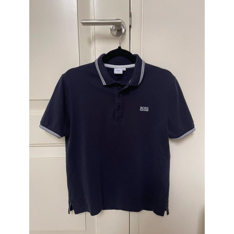 Hugo Boss Kids Boys Polo Shirt Navy