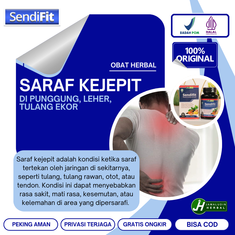 Obat Herbal Syaraf Kejepit Di Tulang Ekor Belakang, Saraf Terjepit Di Punggung, Pinggang