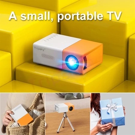 Proyektor LED YG300 Portable Led mini Proyektor hp HD Projector Mini