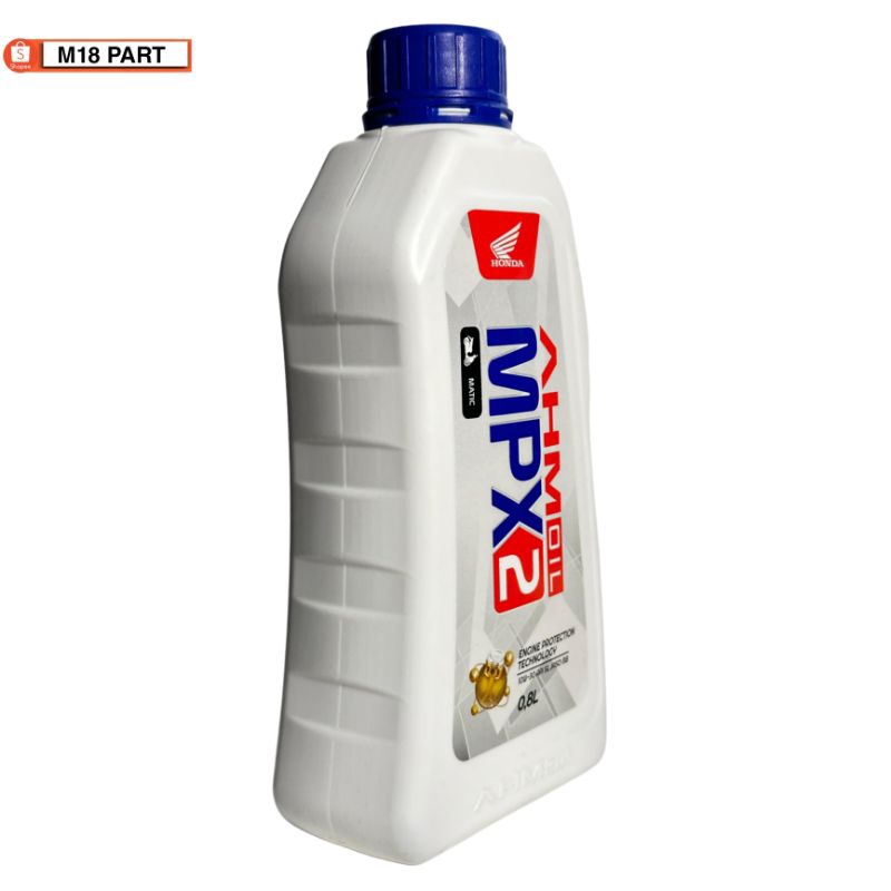 Sm OLI AHM MPX 2 0.8-PELUMAS OLI MESIN MOTOR MATIC -OLI MESIN AHM MPX 2 800ML -OLI MOTOR MATIC MPX