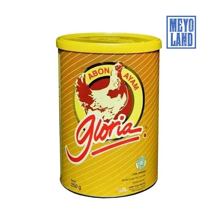 

Abon Ayam Sapi Original Gloria 250 gram Daging 250gr Snack Kaleng Toples