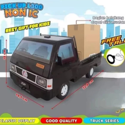 Mainan Anak Mobil Pick Up L300 Telolet Basuri Mainan Mobil Pick Up L300 Musik Dan Lampu Dt07