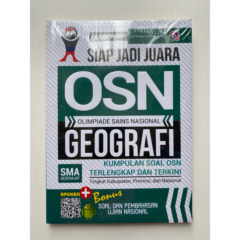 Buku Olimpiade Geografi Untuk SMA