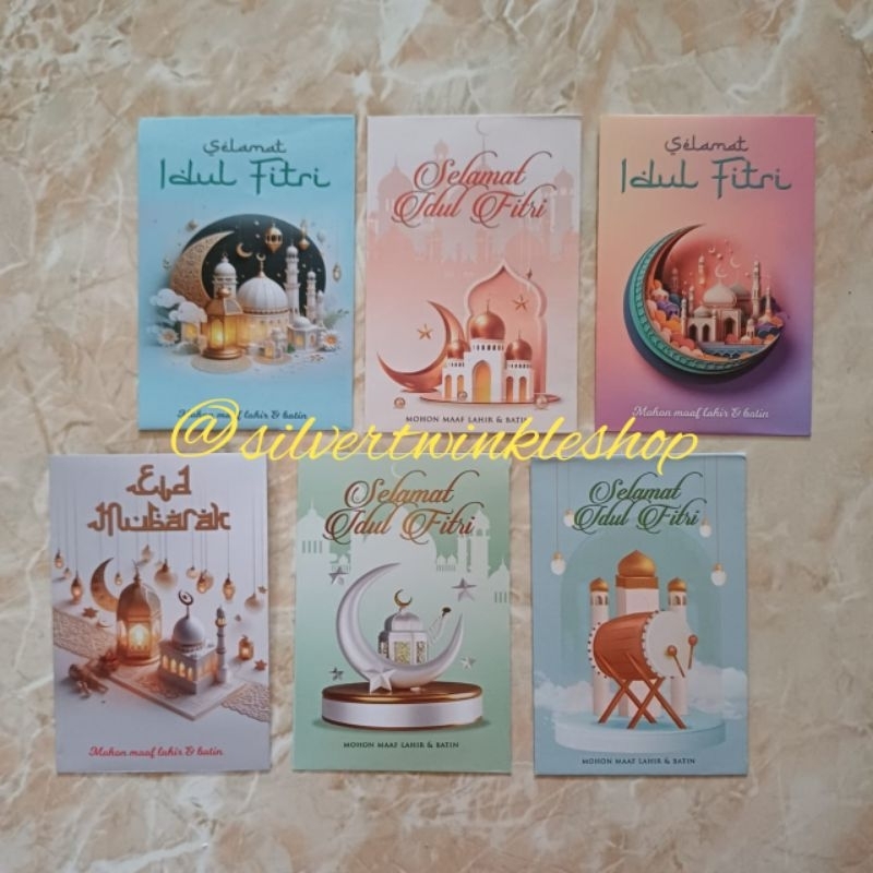 

Amplop isi 6pc selamat idul fitri fitrah tempat uang lebaran ramadan kareem ramadhan eid mubarak islami islam masjid ketupat angpao hari raya fancy pendek bedug lucu hangtag hampers hang tag pita parsel parcel balon balloon baloon kertas paper