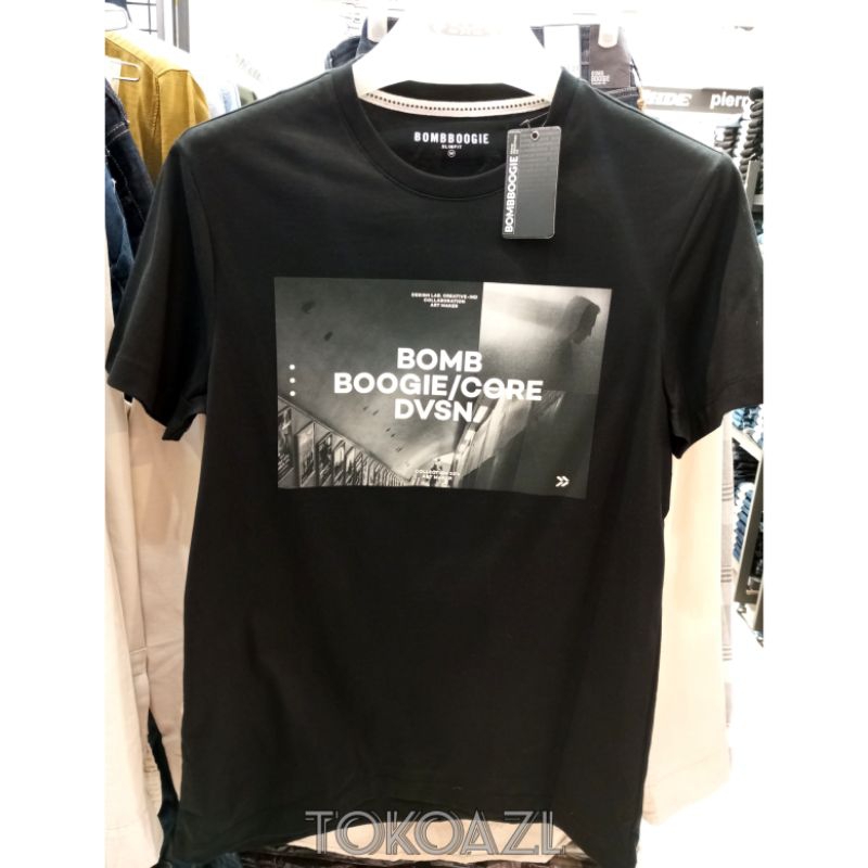 Kaos Bombboogie Original E54BK Size M/L/XL