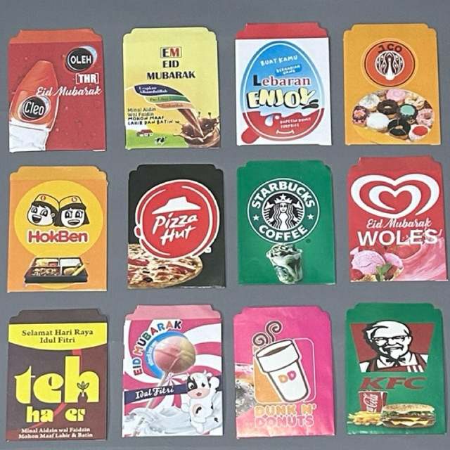 

Amplop Lebaran Snack Medium 2025 10pcs | Amplop ATM | Amplop Unik | Amplop Lebaran