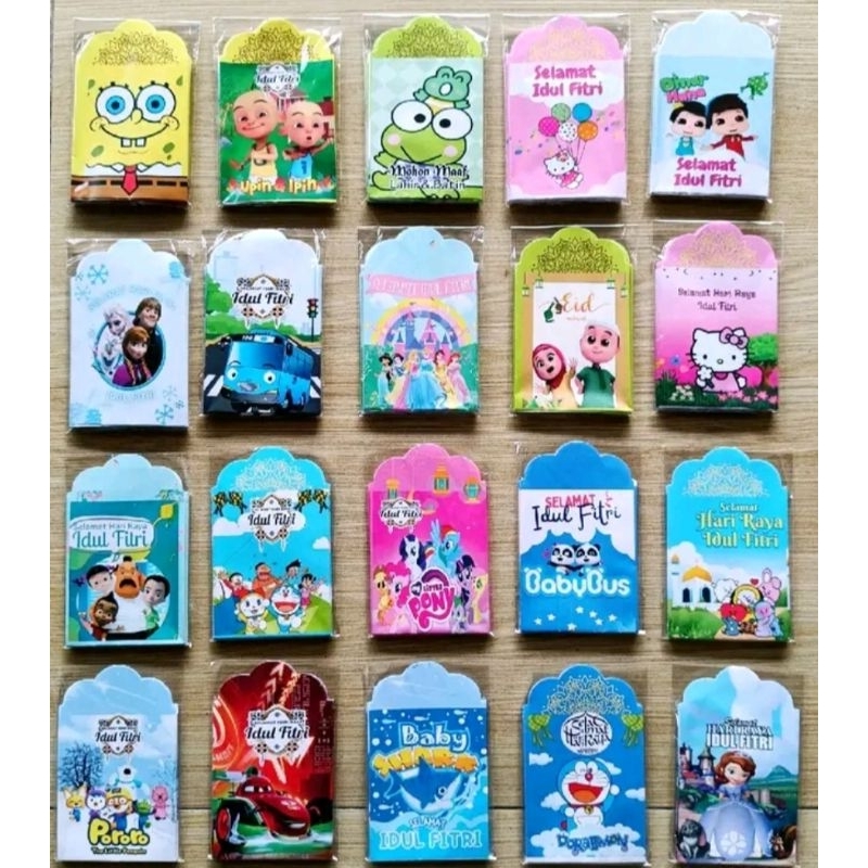 

AMPLOP LEBARAN IDUL FITRI EDISI KARTUN - MEDIUM - PER PCS - LG99