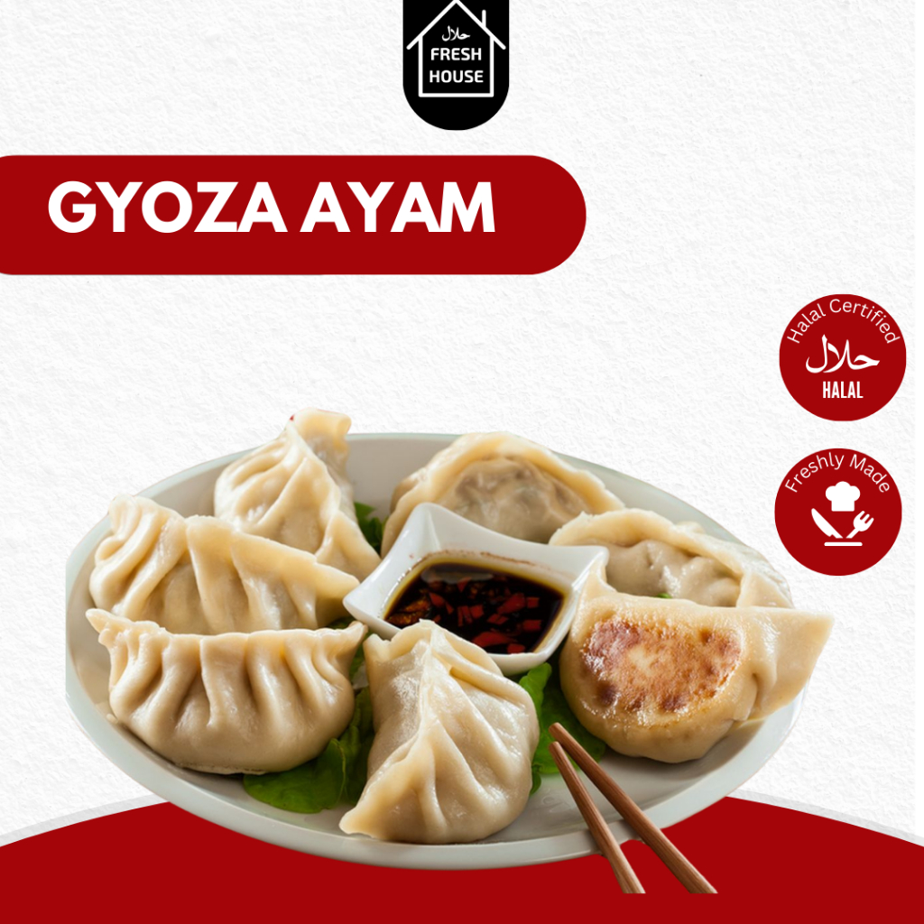 

GYOZA AYAM ISI 10 / GYOZA MATHOS AYAM ISI 10