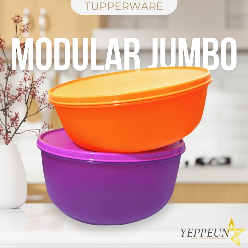 Tempat Penyimpanan Tupperware Modular Jumbo Bowl SET 3L & 4L