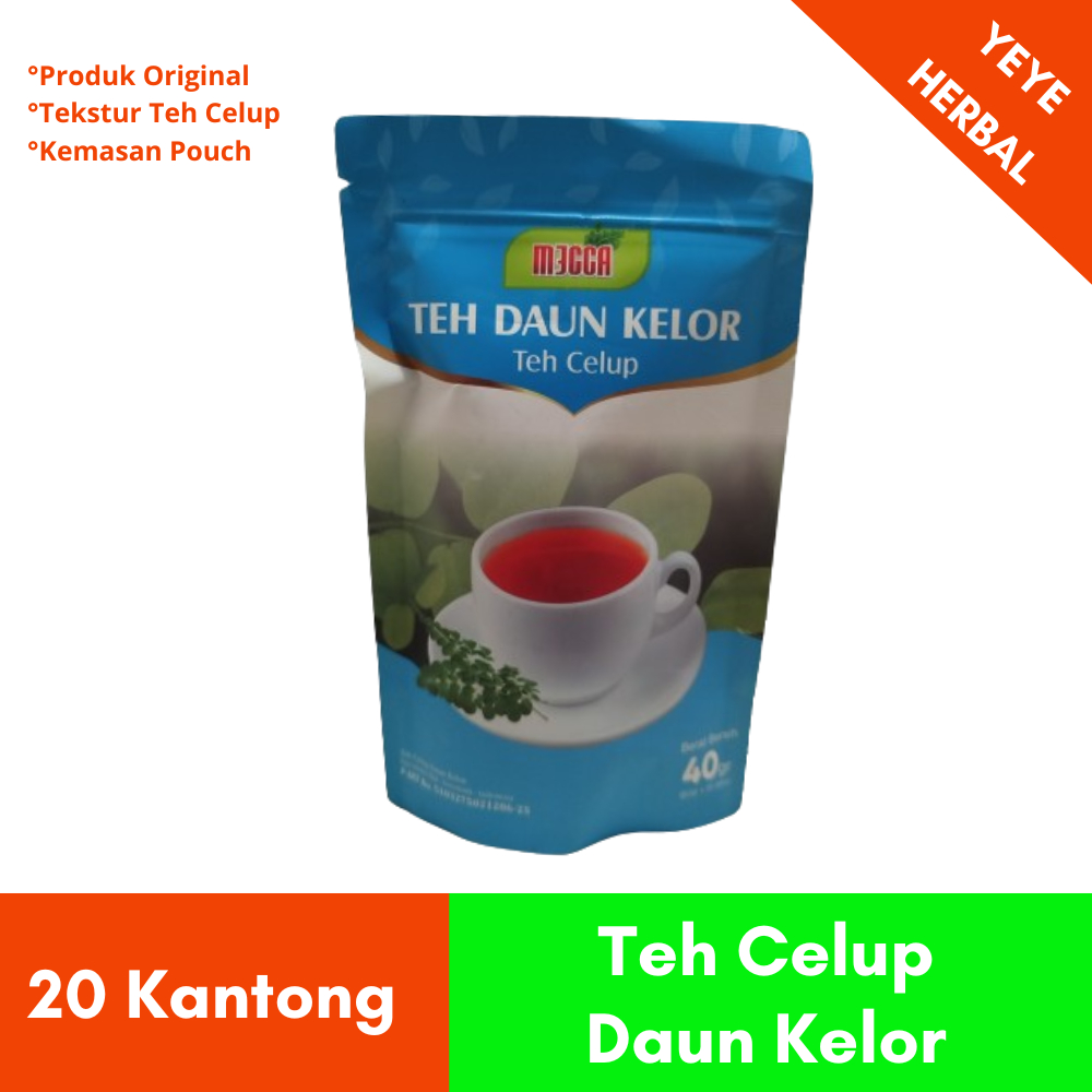 

Teh Celup Daun Kelor