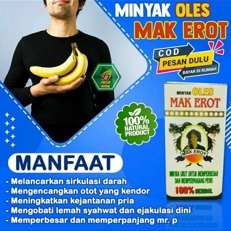 MINYAK URUT MAK EROT 100% ORIGINAL