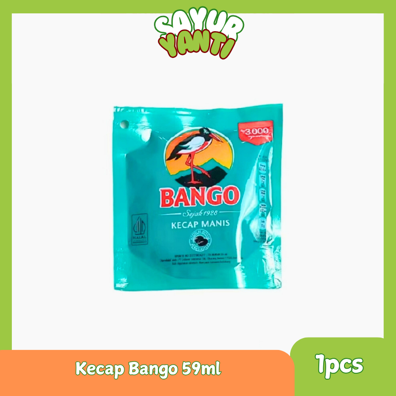 

Kecap Bango Kecap Manis 59ml - Sayur Yanti