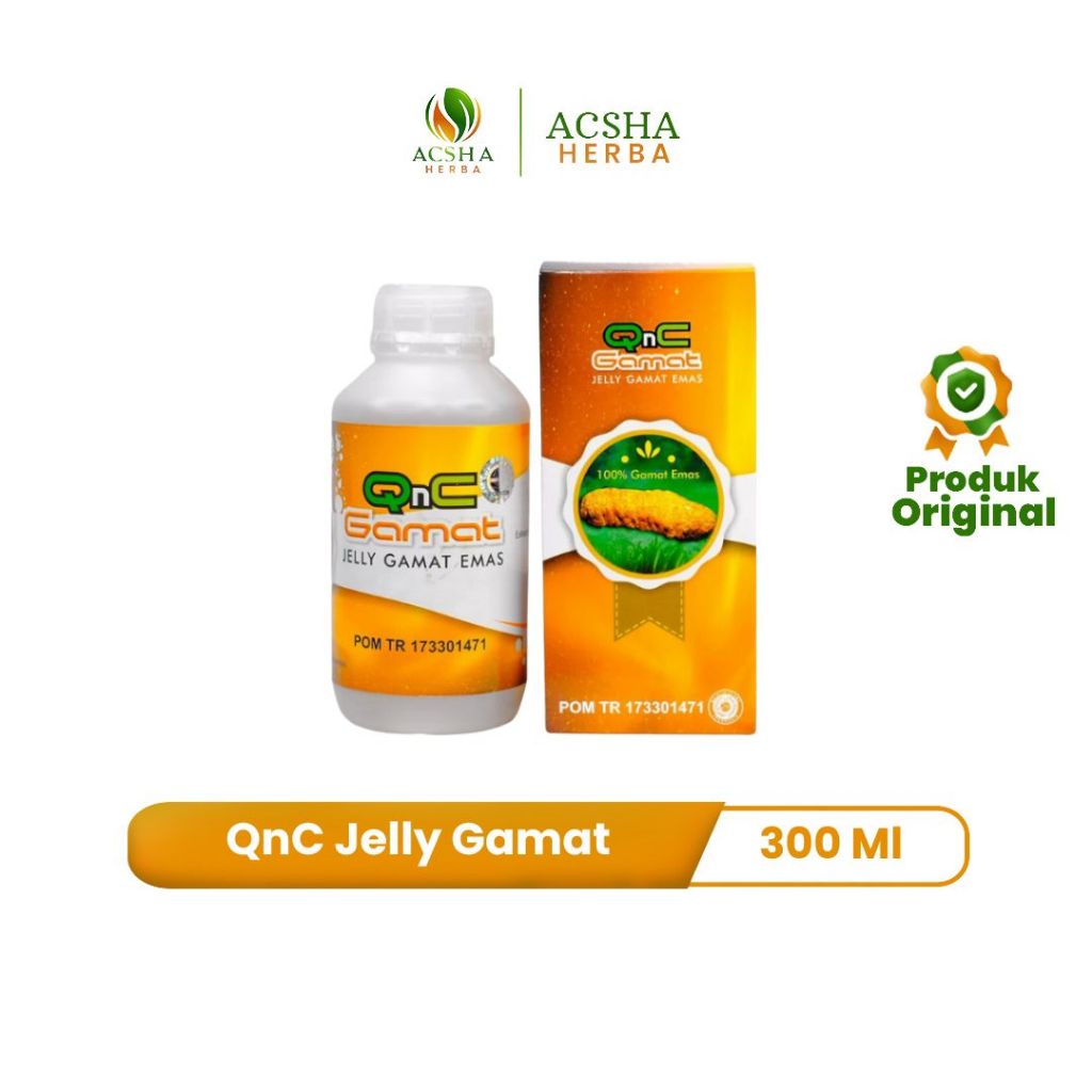 

QnC Jelly Gamat Emas Ekstrak Teripang Asli Sudah BPOM
