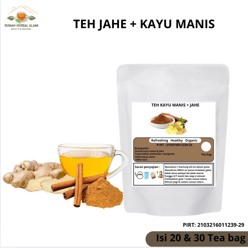 

TEH JAHE KAYU MANIS (menurunkan resiko diabetes ) isi 20&30pcs