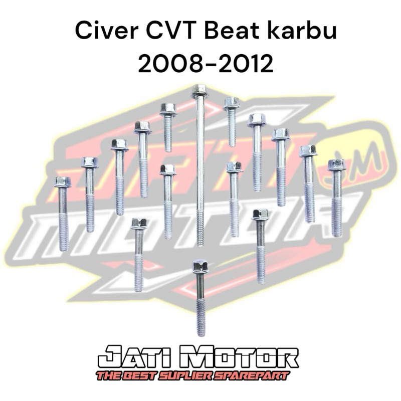 Baut cover cvt beat karbu 2008-2012