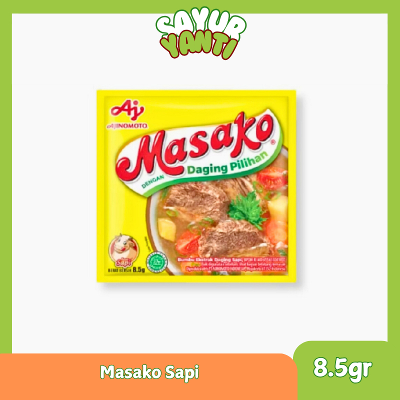 

Masako Sapi 8.5gr - Sayur Yanti