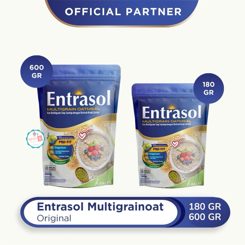 

ENTRASOL MULTIGRAIN OATMEAL 180GR 600GR | ENTRASOL SEREAL CEREAL OAT