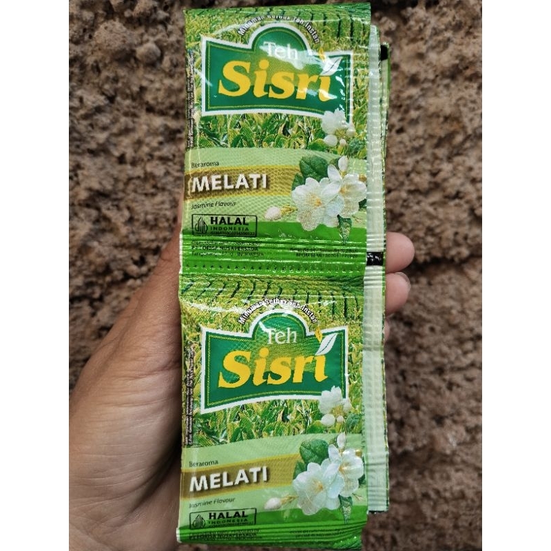 

Teh Sisri Rasa Melati 1 Renceng isi 10 Sachet