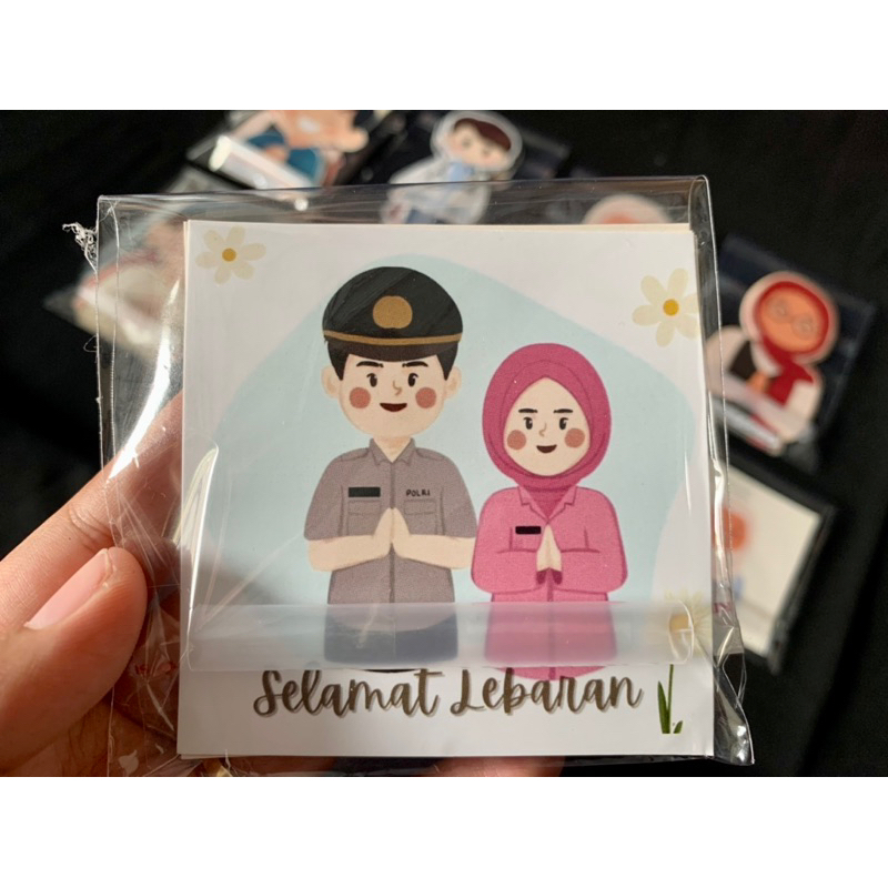 

Amplop lebaran profesi dan karakter