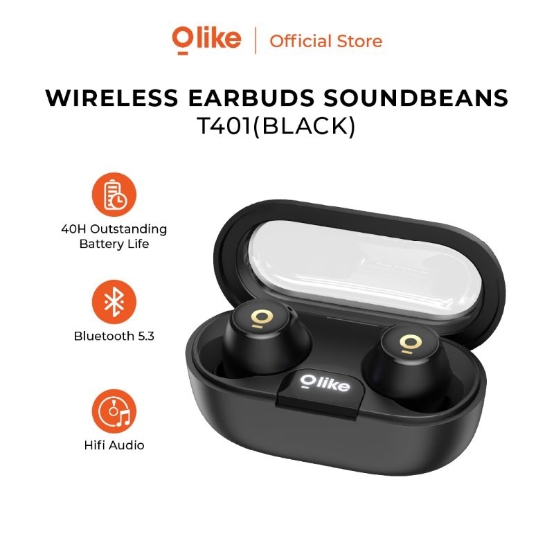 OLIKE T401 TWS HANDSFREE BLUETOOTH TWS GAMING MURAH KUALITAS MANTAP