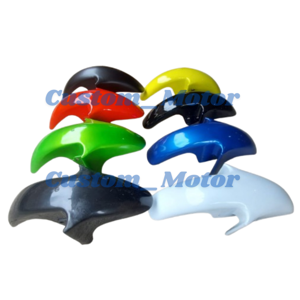 SPAKBOR DEPAN NINJA RR PNP SLEBOR TIGER MEGAPRO CB 100 CB 125 GELATIK GL PRO MAX BAHAN TEBAL CAT MET