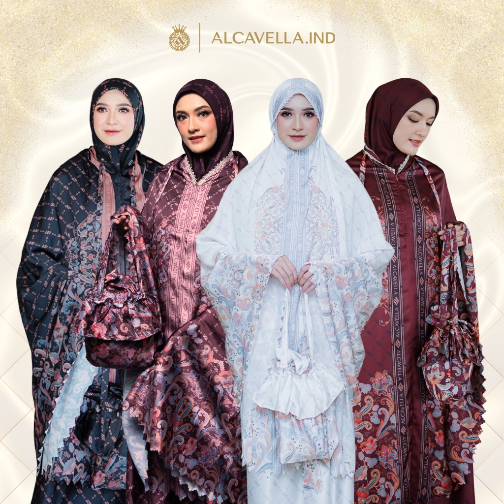 Alcavella - Zaura Mukena Series | Prayer Set Muslimah Dewasa Premium