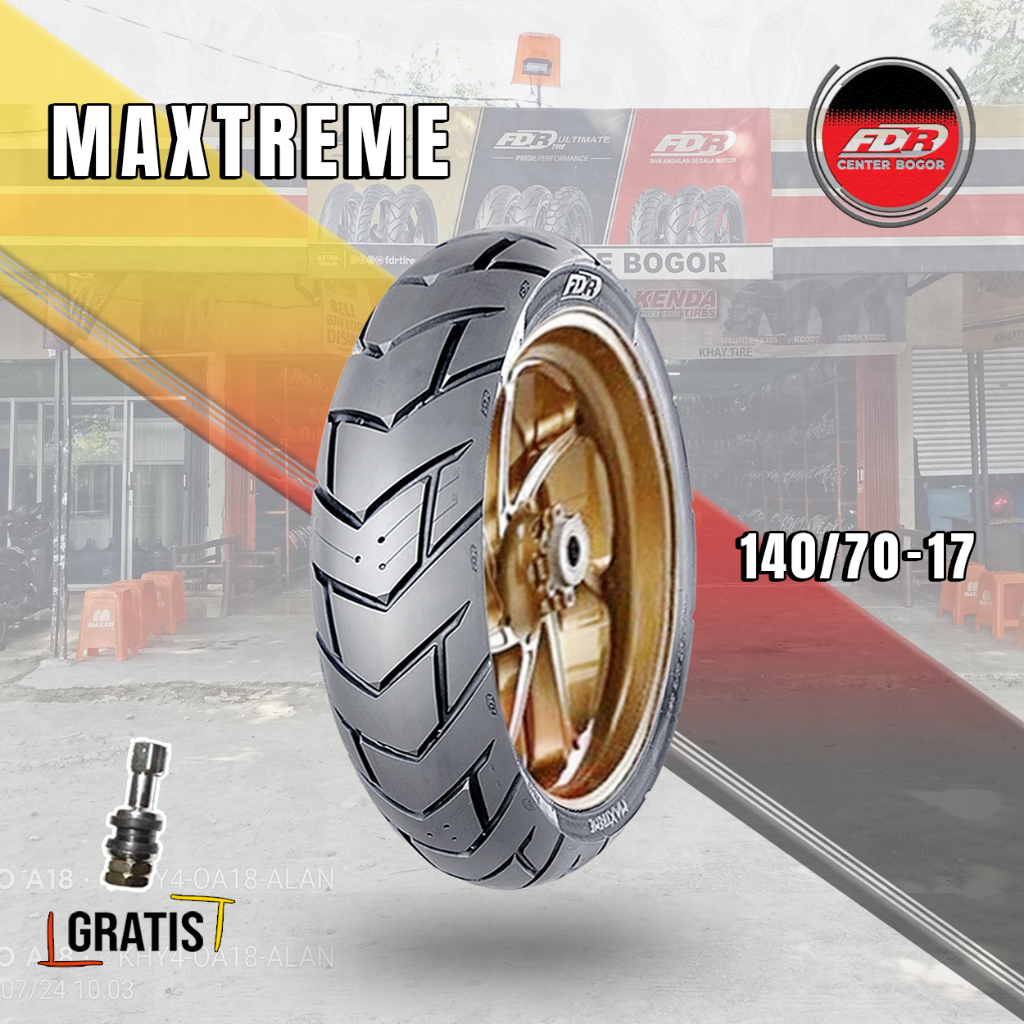 Ban Motor Sport - Supermoto FDR MAXTREME 140/70 Ring 17 Tubeless