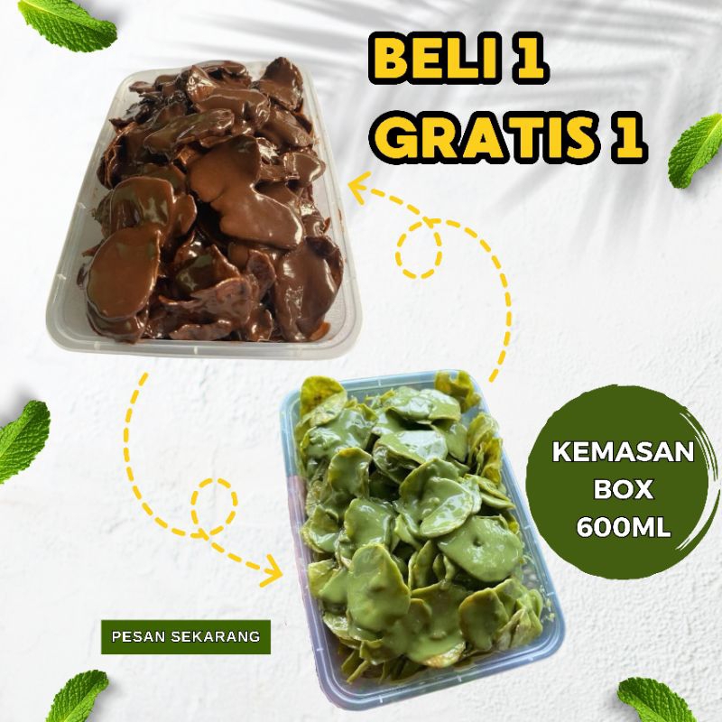 

[BUY 1 GET 1] KERIPIK PISANG COKLAT LUMER KRIPIK COKLAT CAMILAN MAKANAN RINGAN