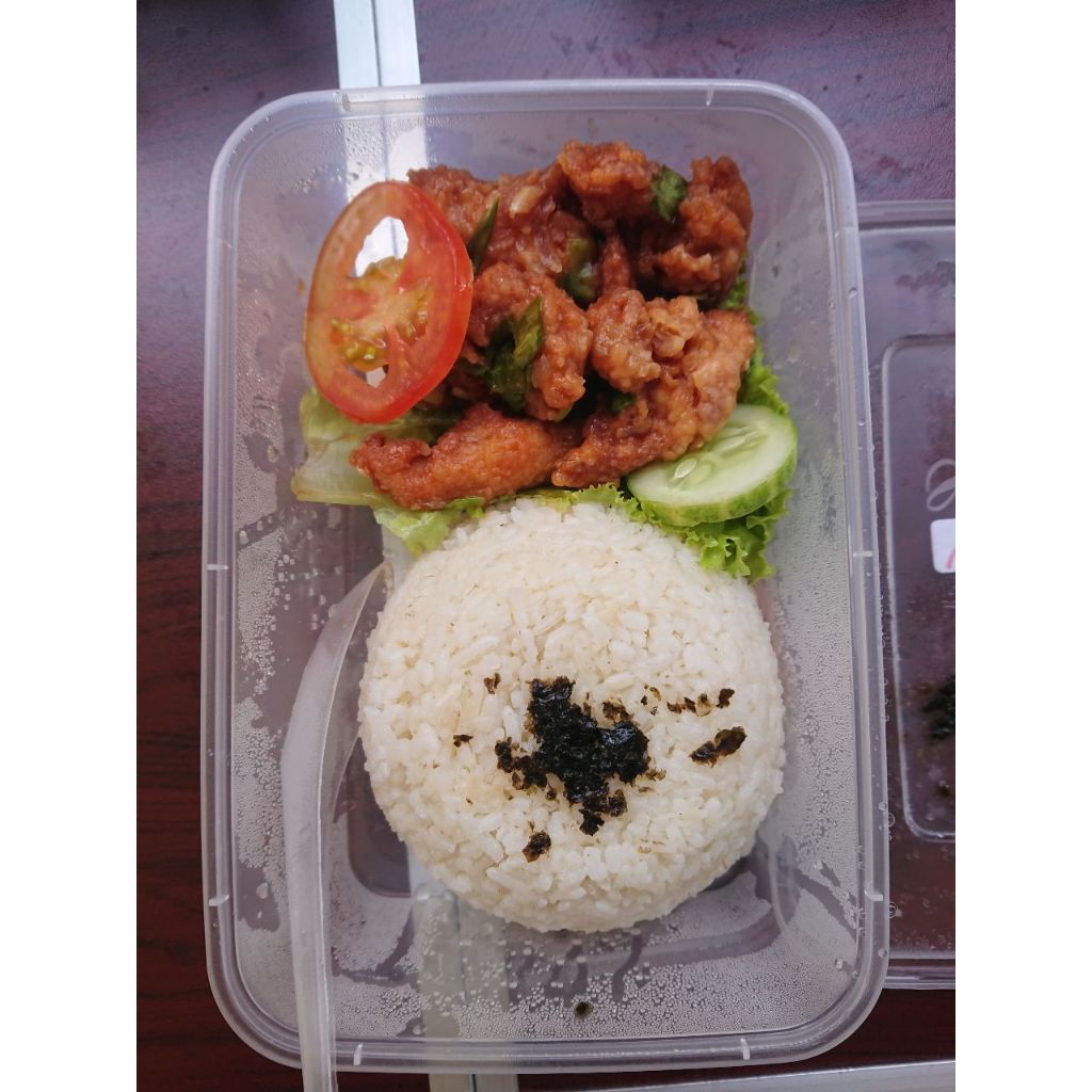 

Japanese sweet chicken rice