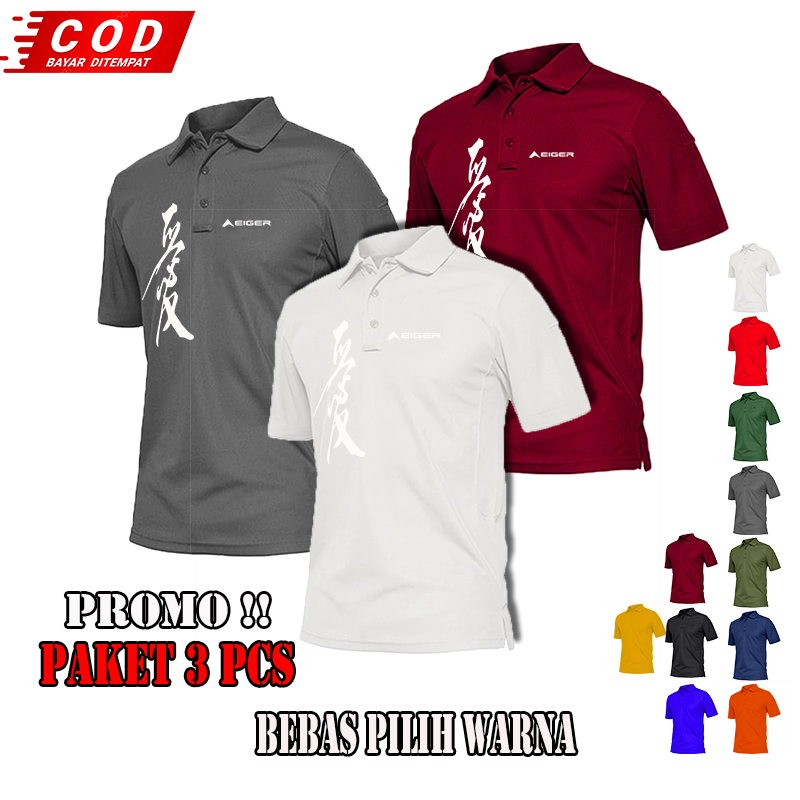 aiger polo palsu Eg3r4 - COD Polo Kerah Atasan Pria Keren Terbaru | Kaos Premium bahan katun longgar