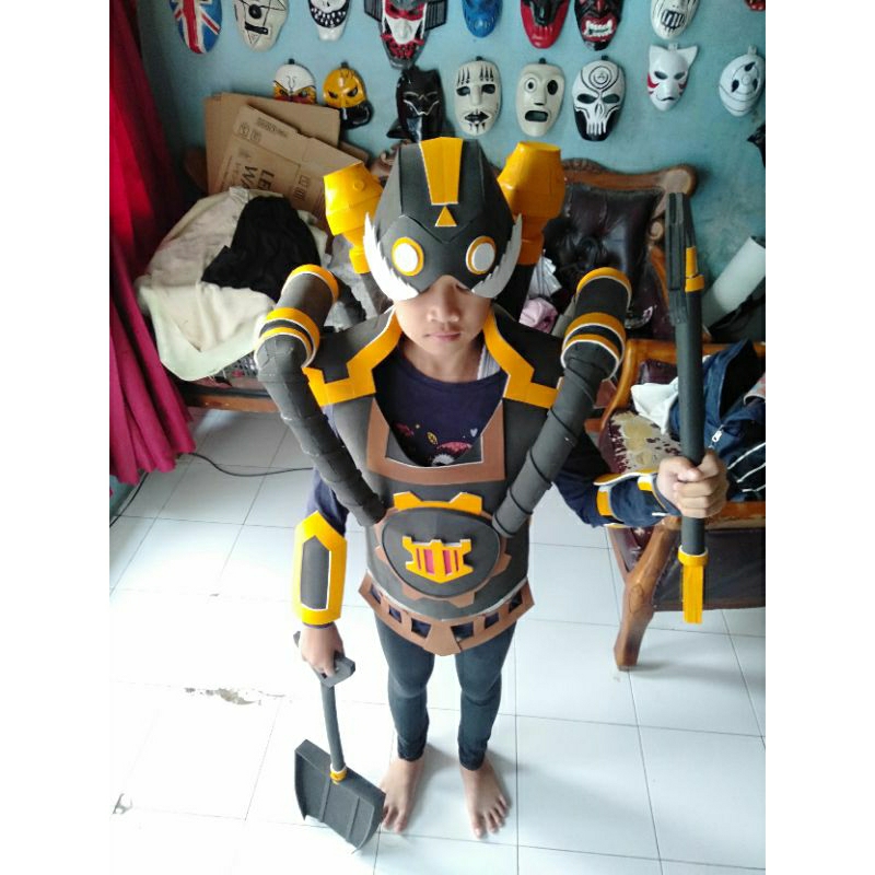 Cosplay/kostum Mobile legend Franco