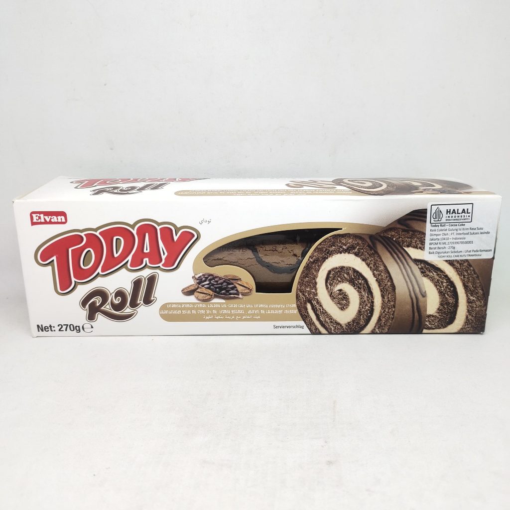 

Elvan Today Roll Cake Tiramisu 270 Gram