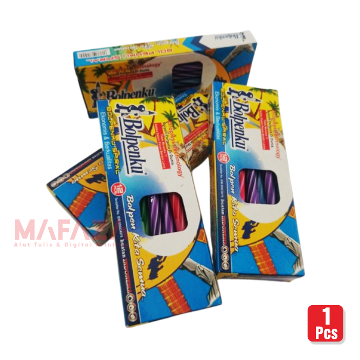 

1 [ Ktk ] Ballpoint Balpen Pena Bolpenku satuan lilin grip pulpen pen