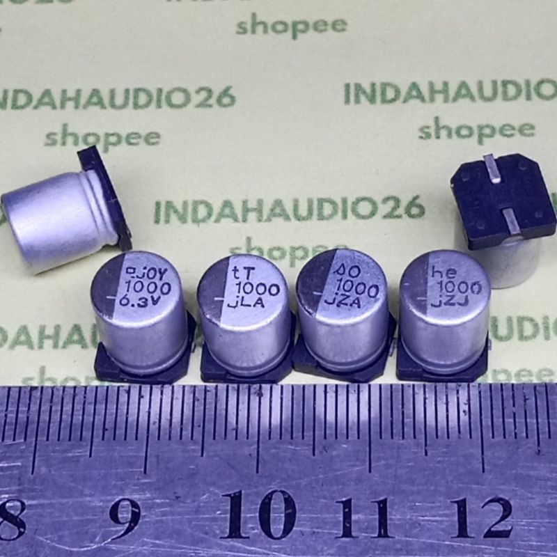 d8x10mm 1000uf j  6.3V elko 6,3v smd 6v3 kapasitor elco solid capacitor