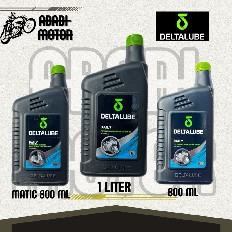 Oli Deltalube Daily 10W-30 Matic & 10W-40