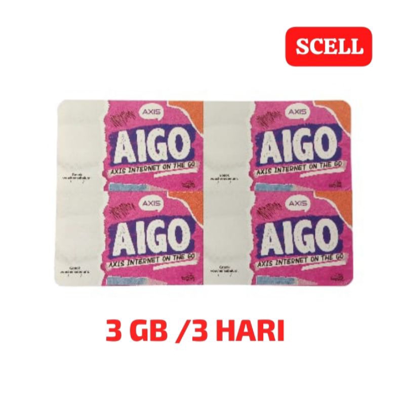VOUCER AXIS 3GB/3HARI