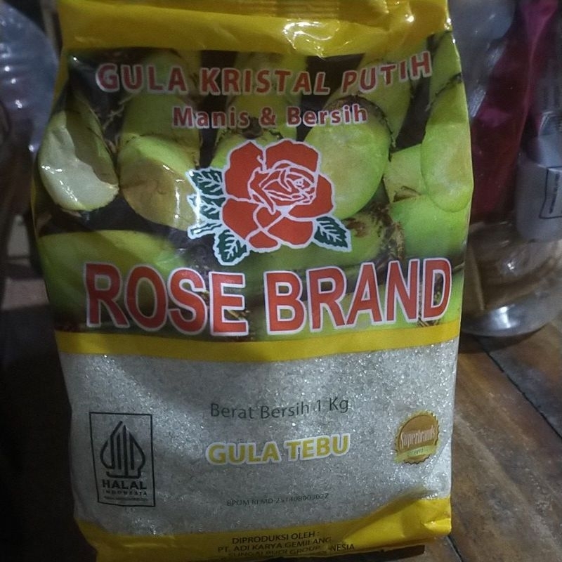 

Rose brand Gula kristal putih varian 5kg.10kg & 20kg
