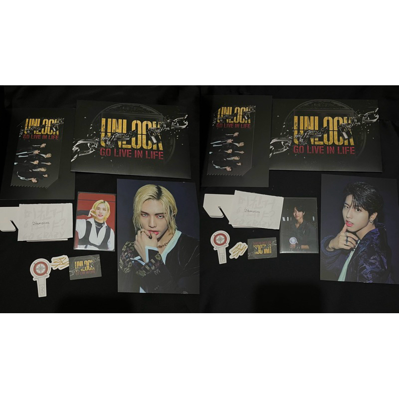 photocard pc stray kids skz AR Ticket Han Hyujin unlock go live in life