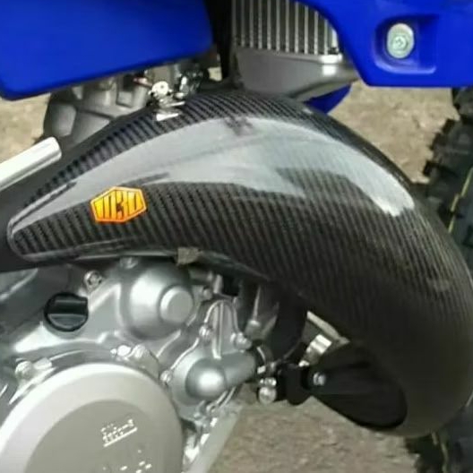 COVER KNALPOT CARBON YZ125 YZ125X 2023 - 2024